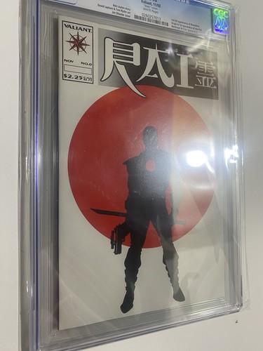 Rao #0 CGC 9.8 Matte Version Valiant Label 1992 1st appearance B - photo 2