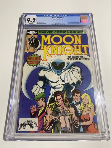 MOON KNIGHT #1 CGC 9.2 WP NM- Marvel Comics 1980 - photo 5