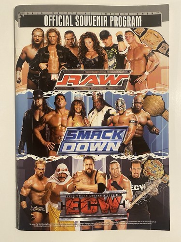 WWE Wrestlemania XIX 2003 Program Seattle Safeco Field - photo 4