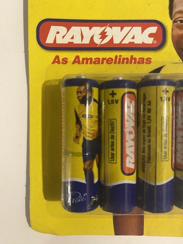 FIFA Rare World Cup Vintage PELE Soccer Brazil Batteries - photo 2