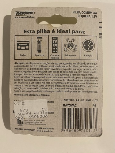 FIFA Rare World Cup Vintage PELE Soccer Brazil Batteries - photo 3