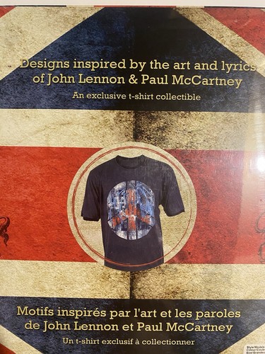 The Beatles Rare Tshirt Insp By John Lennon & Paul McCartney - photo 5