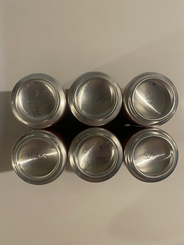 VINTAGE JOLT COLA SODA Original 6 Pack Red And Black Cans - photo 3