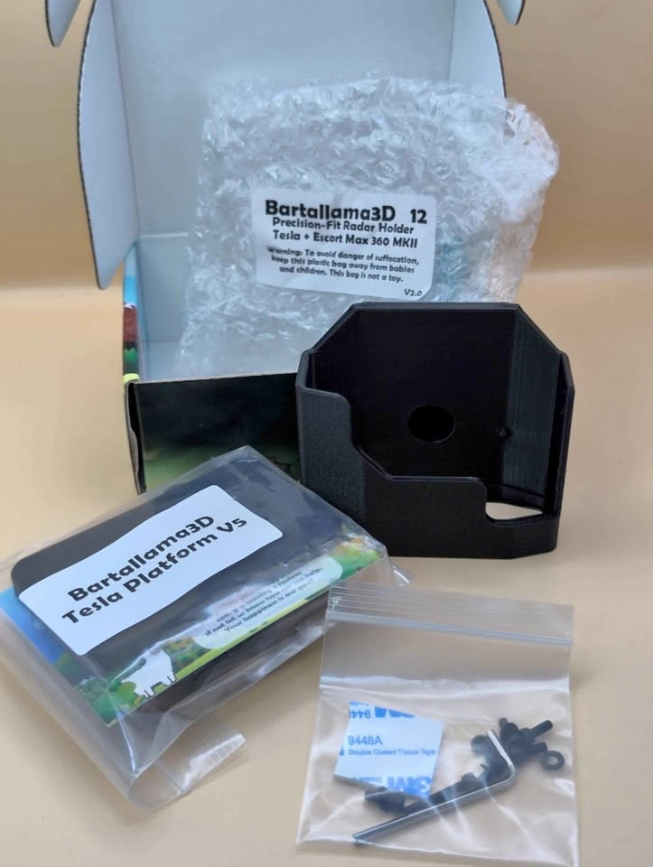 Radar Holder for Escort Max 360c/MKII Tesla V5 Platform