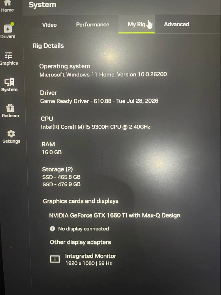 Dell G3 15 Gaming Laptop – GTX 1660 Ti | 1TB SSD | 16GB Ram - photo 2