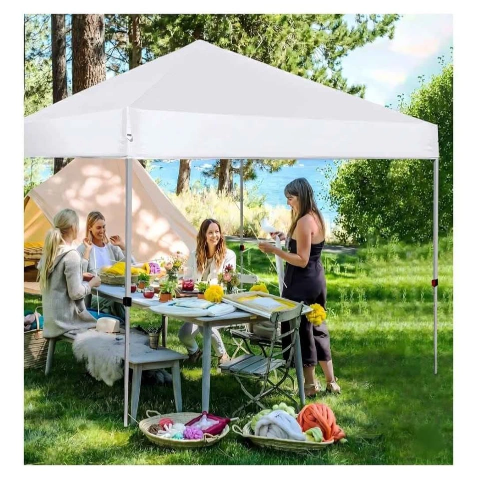 New 10x10 FT Canopy Pop Up Tent with 3 Sidewalls - photo 3
