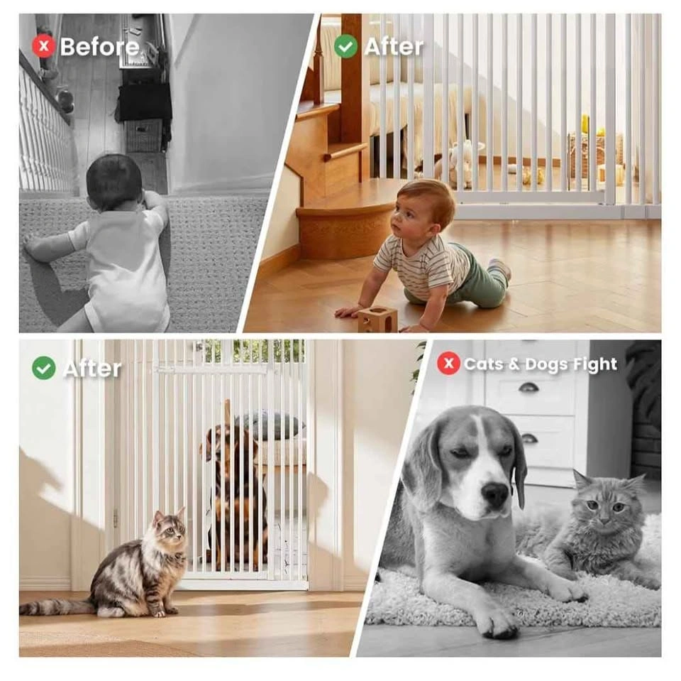 Extra Tall Adjustable Pet and Baby Safety Gate - photo 3