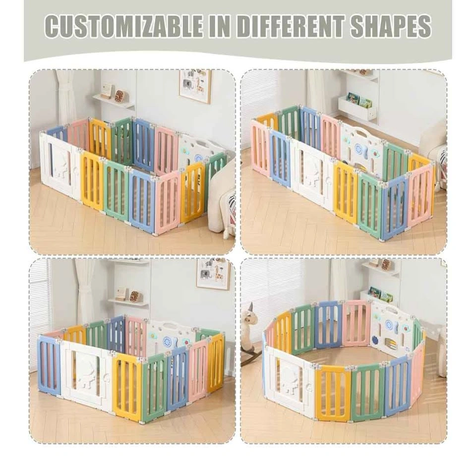 Brand new Baby Play Pen, 14 Panels Extra Large Playpen - photo 2