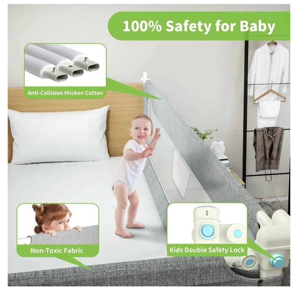 Baby Bed Rail Guard for Toddlers - photo 3