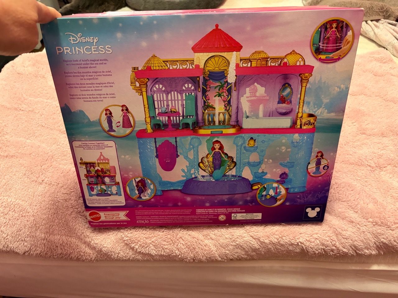 Disney Princess Ariel's Land & Sea Castle Playset - photo 2