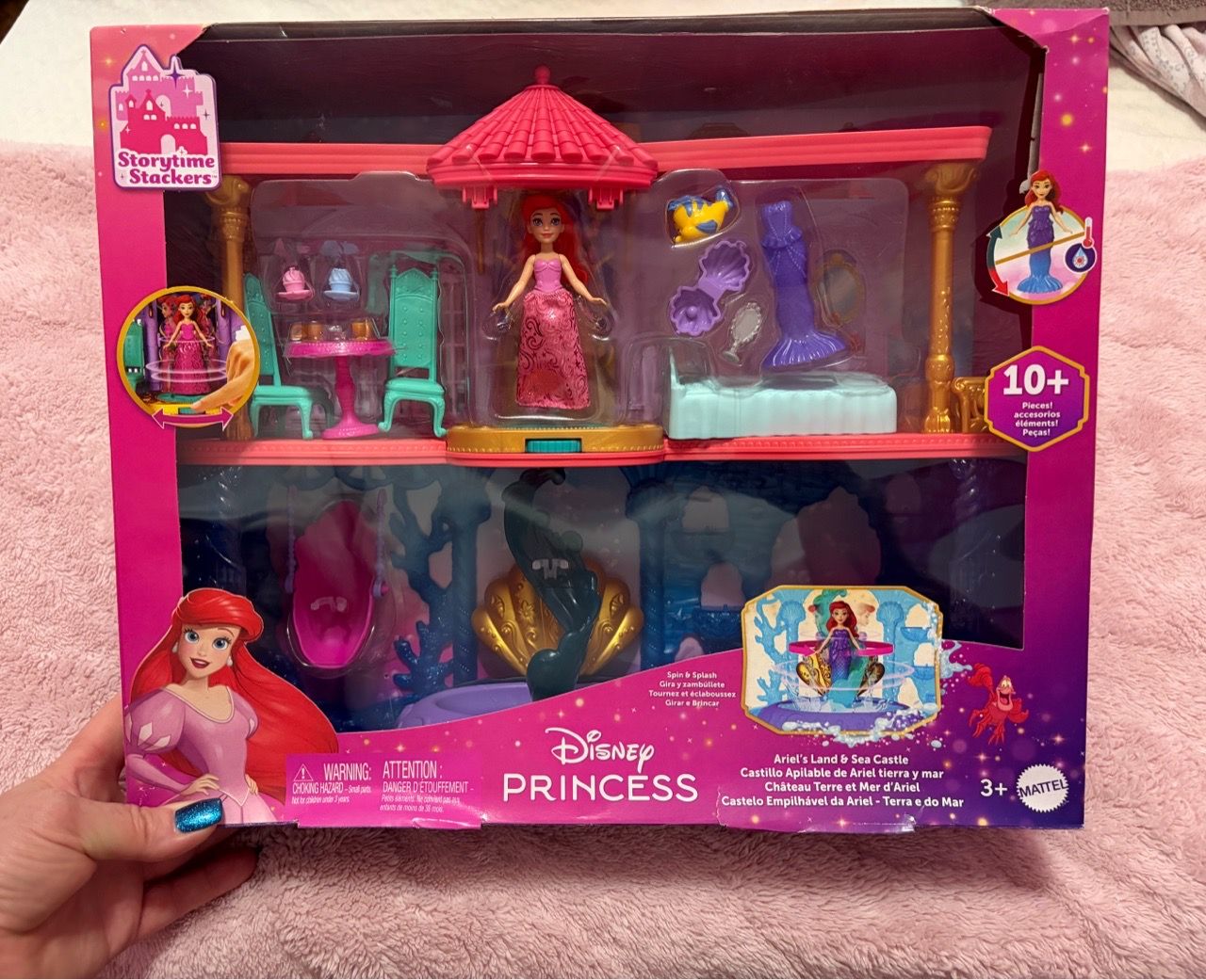 Disney Princess Ariel's Land & Sea Castle Playset - photo 3