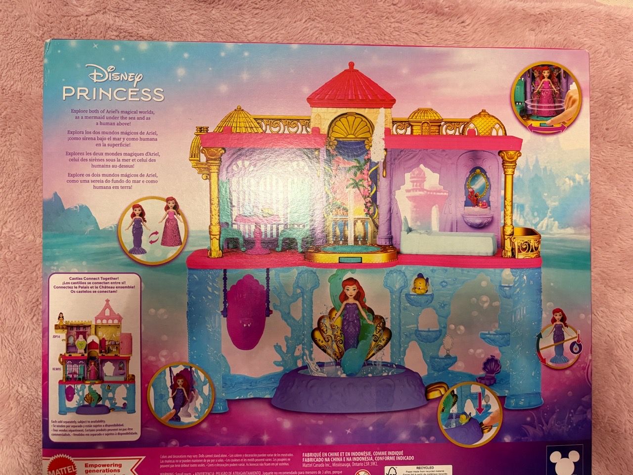 Disney Princess Ariel's Land & Sea Castle Playset - photo 4
