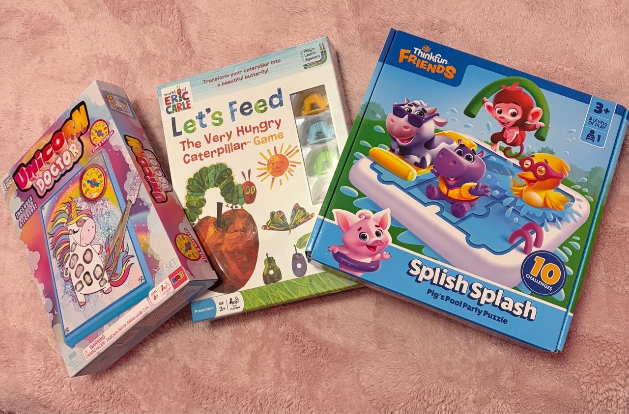 3 Kids Board Games Bundle