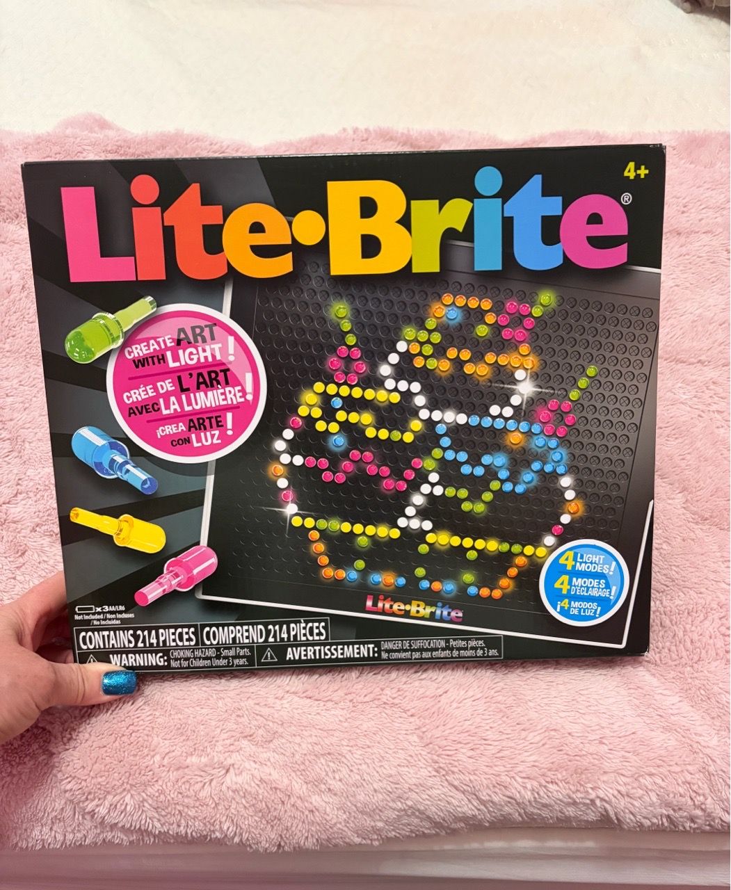 Lite-Brite 214-Piece Light Art Set