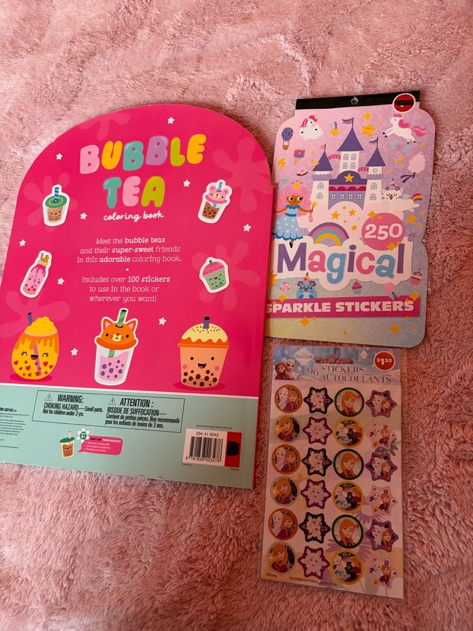 Bubble Tea Coloring Book and Sticker Bundle - photo 2