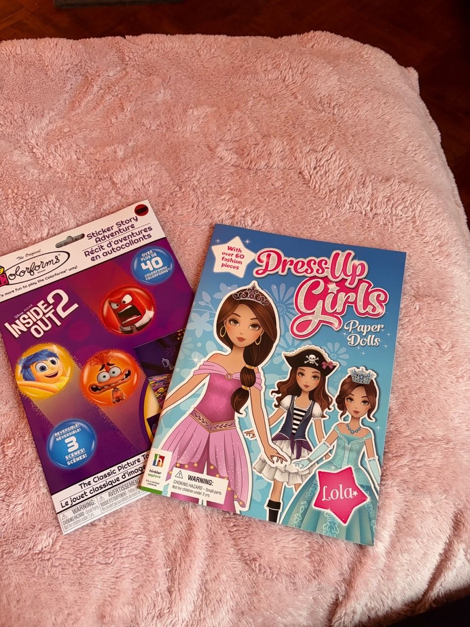 New Inside Out 2 Colorforms & Dress-Up Girls Paper Dolls - photo 2
