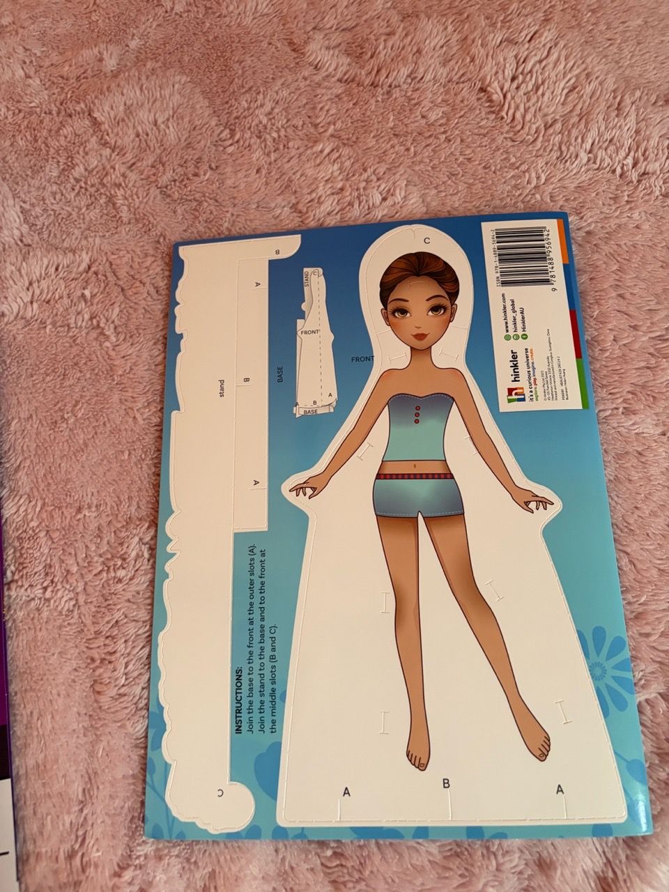 New Inside Out 2 Colorforms & Dress-Up Girls Paper Dolls - photo 4