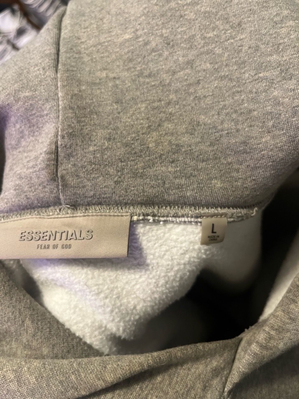 Dark Oatmeal Essentials hoodie - photo 4