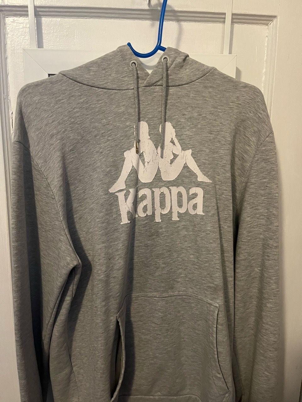 Large Grey Kappa Hoodie