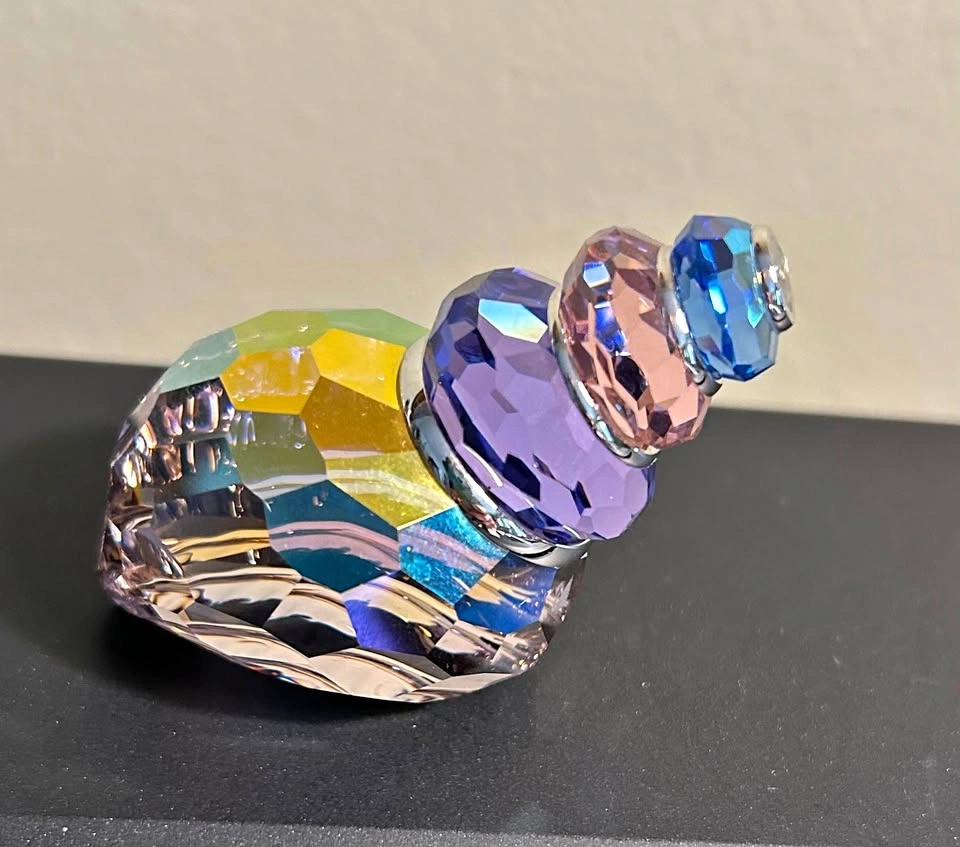 Faceted Swarovski Crystal Shell