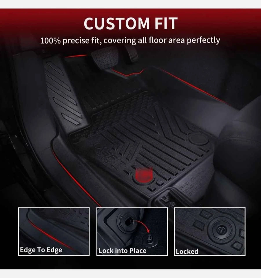 LASFIT Floor Mats for 2024-2026 Toyota Tacoma Double Cab - photo 3