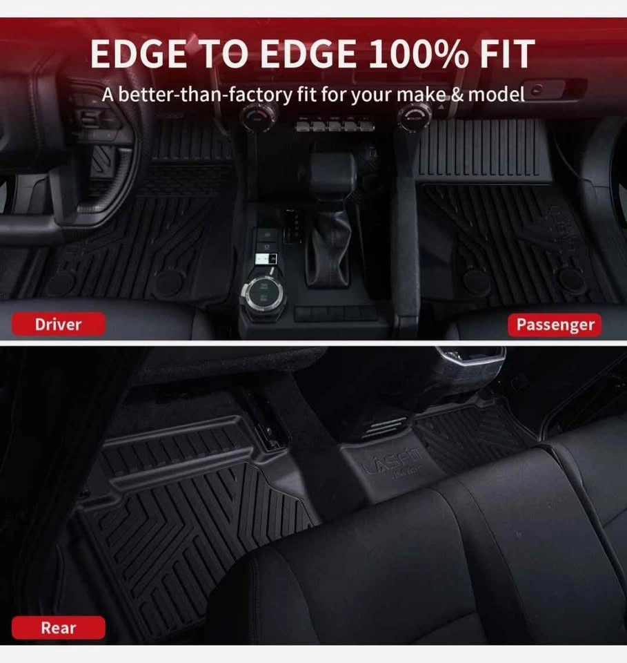 LASFIT Floor Mats for 2024-2026 Toyota Tacoma Double Cab - photo 4