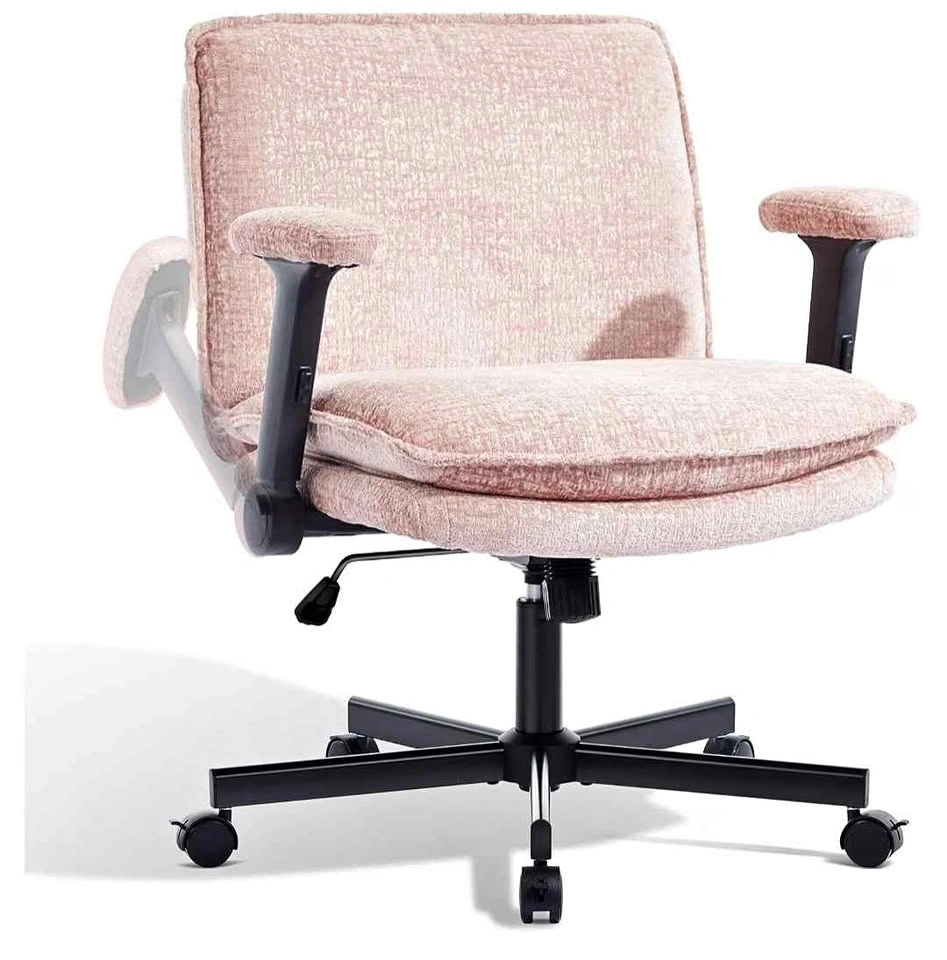 Brand new Fabric Office Chair with Flip-Up Arms