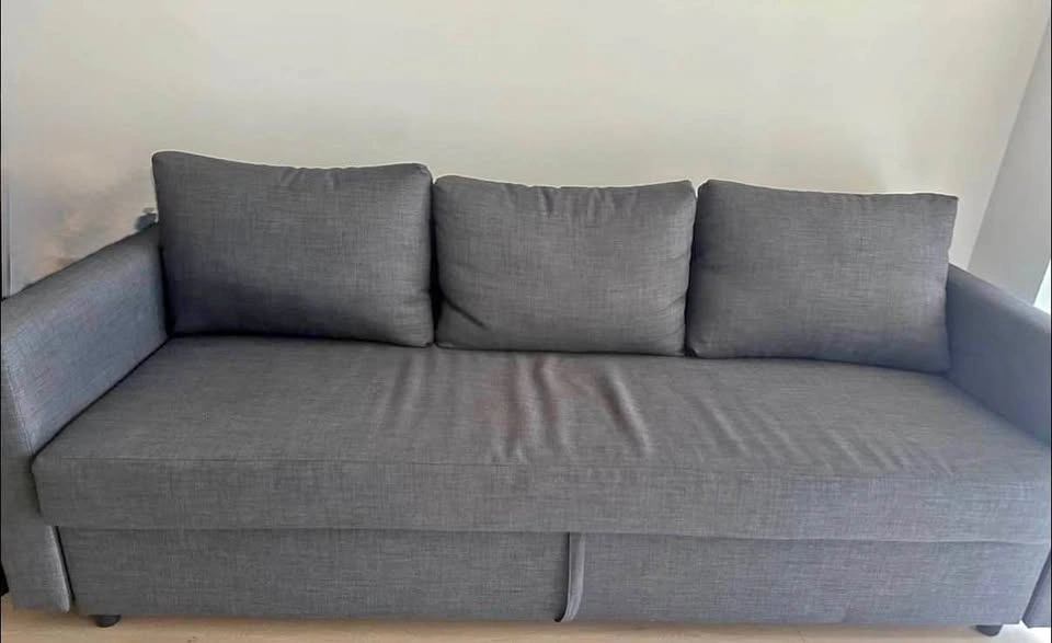 IKEA FRIHETEN Sofa-bed, Skiftebo dark gray
