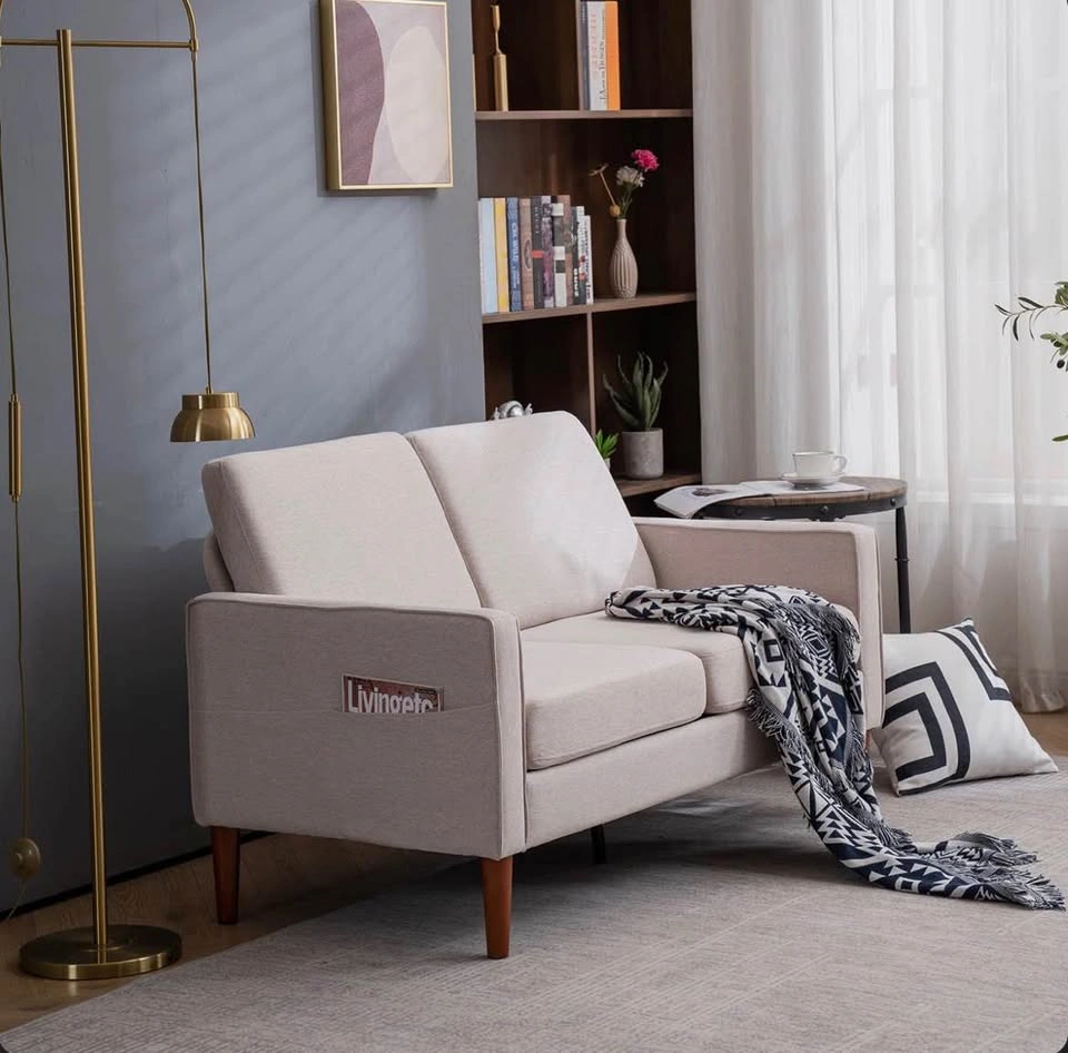 Modern Fabric Loveseat - photo 2