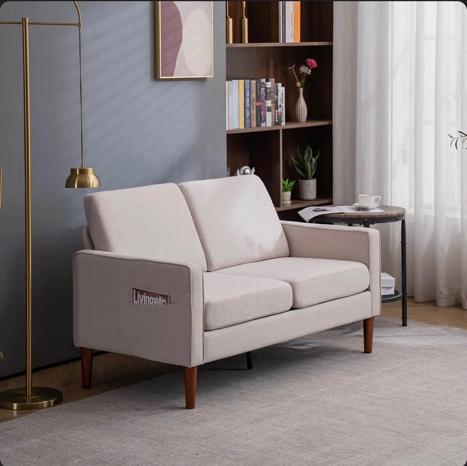 Modern Fabric Loveseat - photo 3