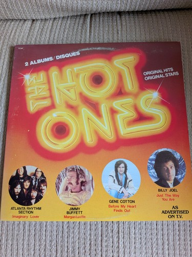 K-Tel The Hot Ones 2LP Vinyl 1977 Canada TC 247