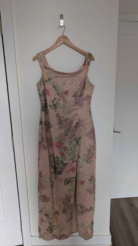 Adrianna Papell Floral Jacquard Maxi Dress - photo 5