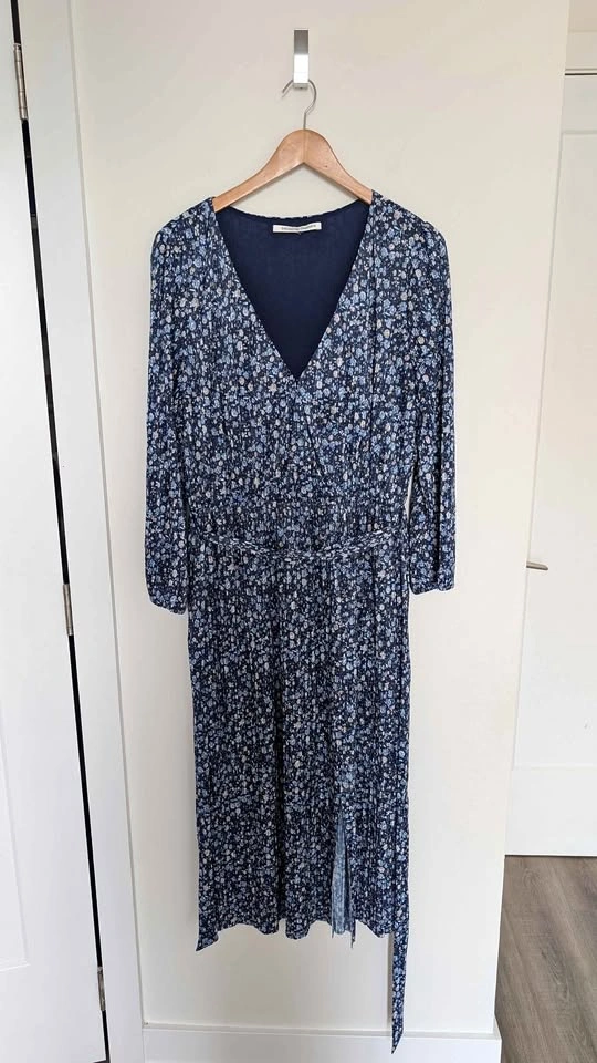 Collective Concepts Floral Midi Wrap Dress