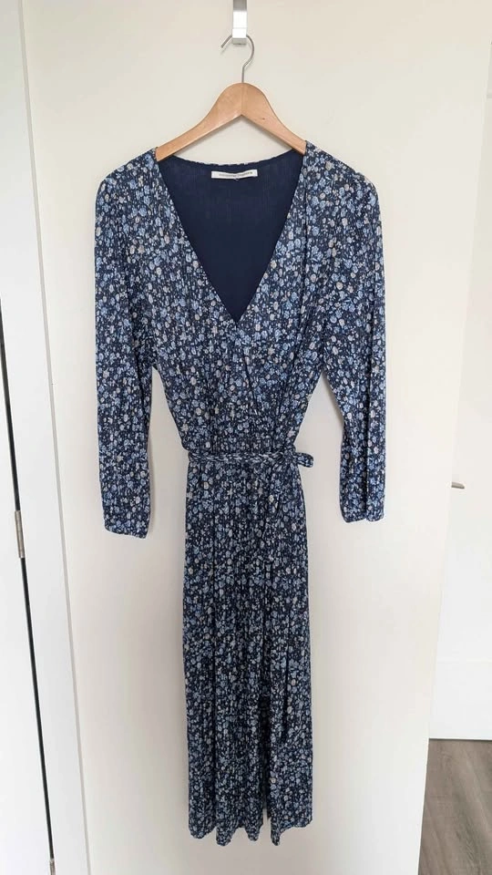 Collective Concepts Floral Midi Wrap Dress - photo 4