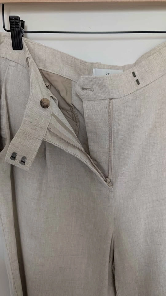Banana Republic Linen Trousers Size 16 - photo 2