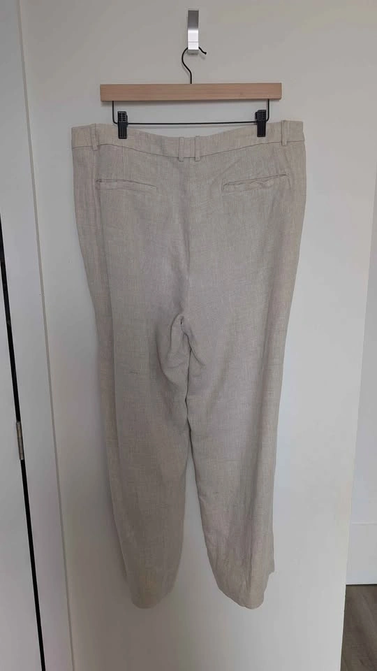 Banana Republic Linen Trousers Size 16 - photo 4