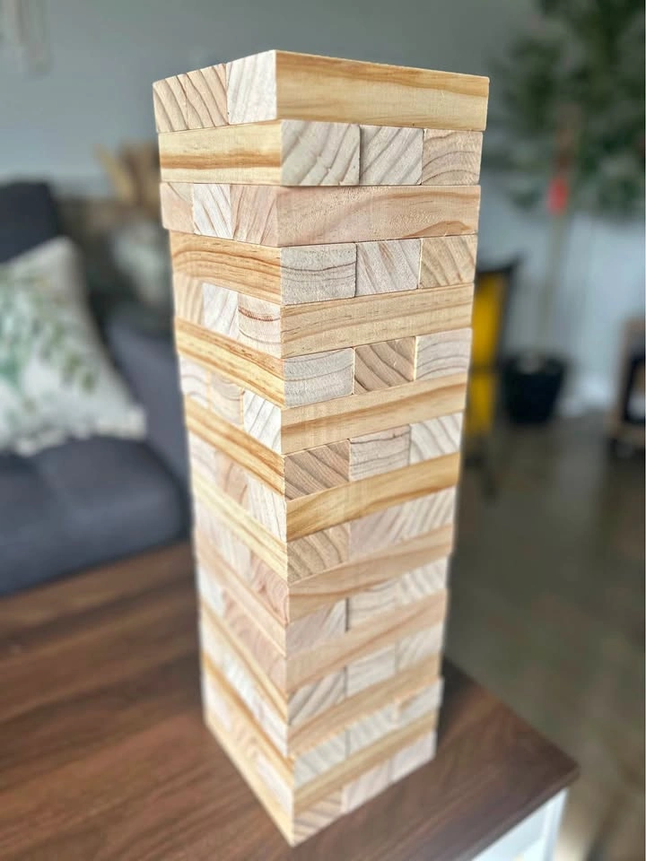 Giant tumbling tower 54 pcs