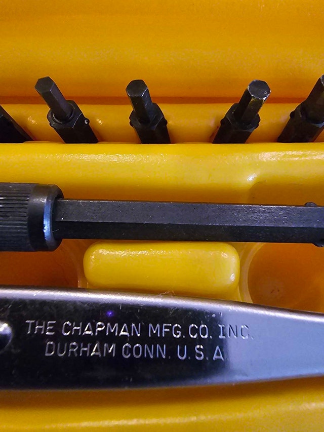 Chapman Kit No. 4320 Tool Set - photo 3