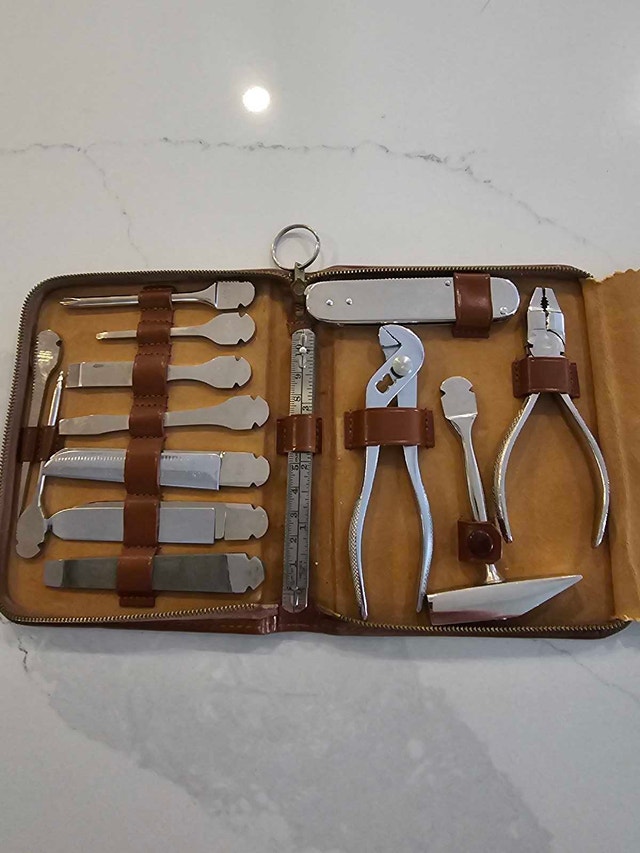 1950s–1960s Vintage German multi-tool set