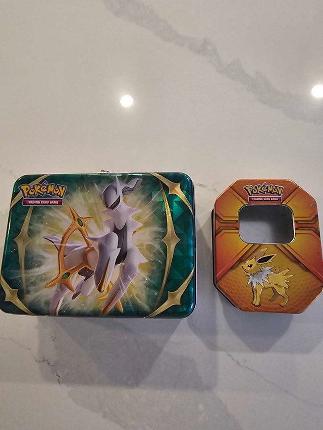 Pokémon Trading Card Game Storage Tins