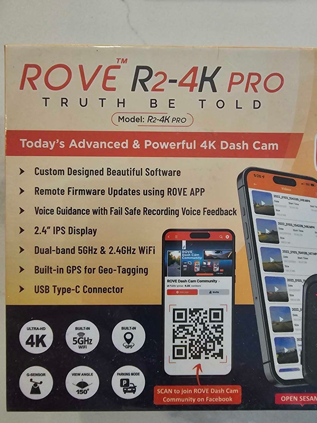 ROVE R2-4K PRO Dash Cam Bundle - photo 2