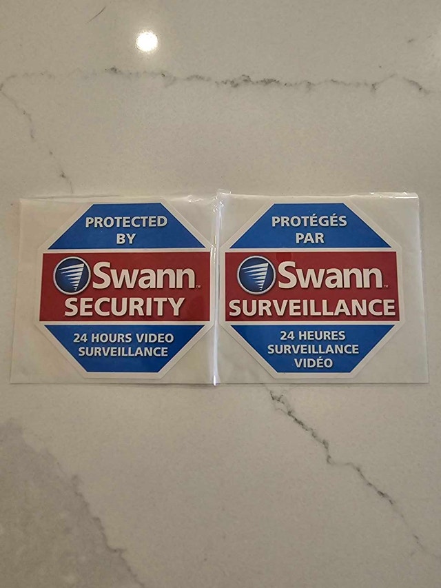 Swann Security Stickers
