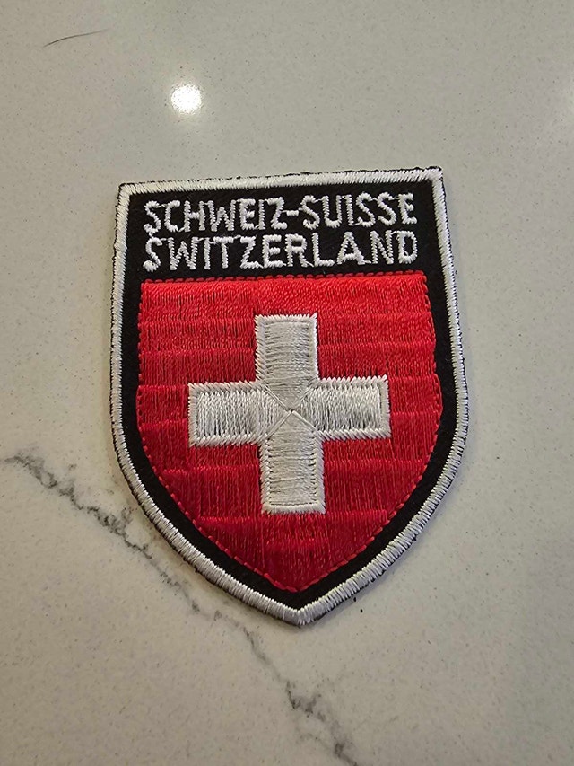 Switzerland Embroidered Patch