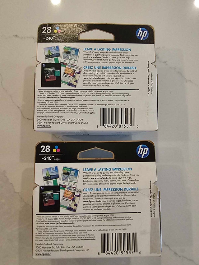 HP 28 Tri-color Ink Cartridges - photo 3