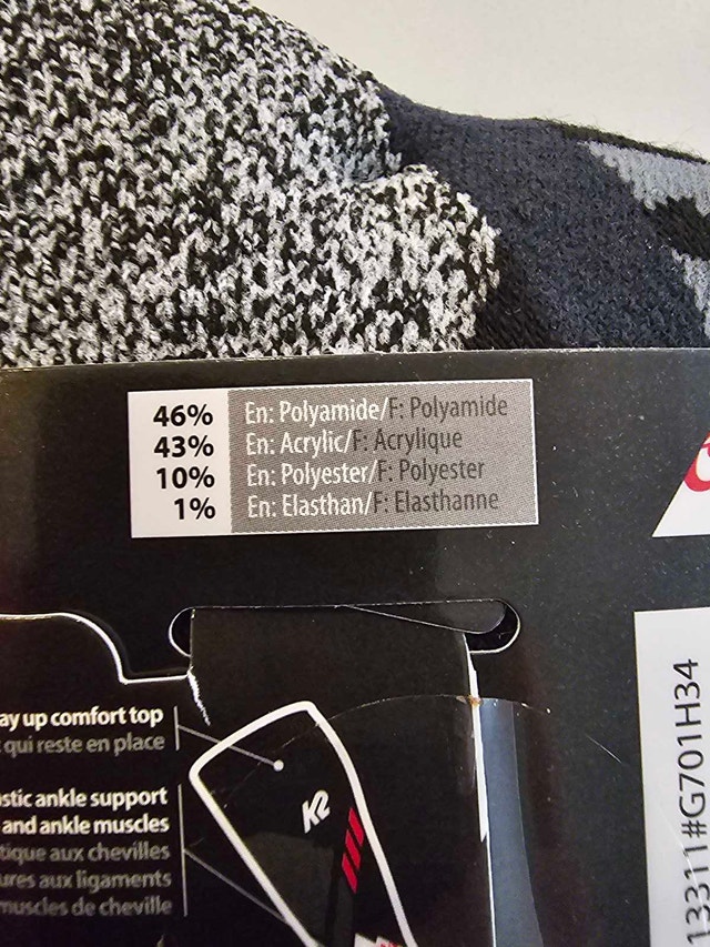 K2 Coors Light Ski Socks - photo 3