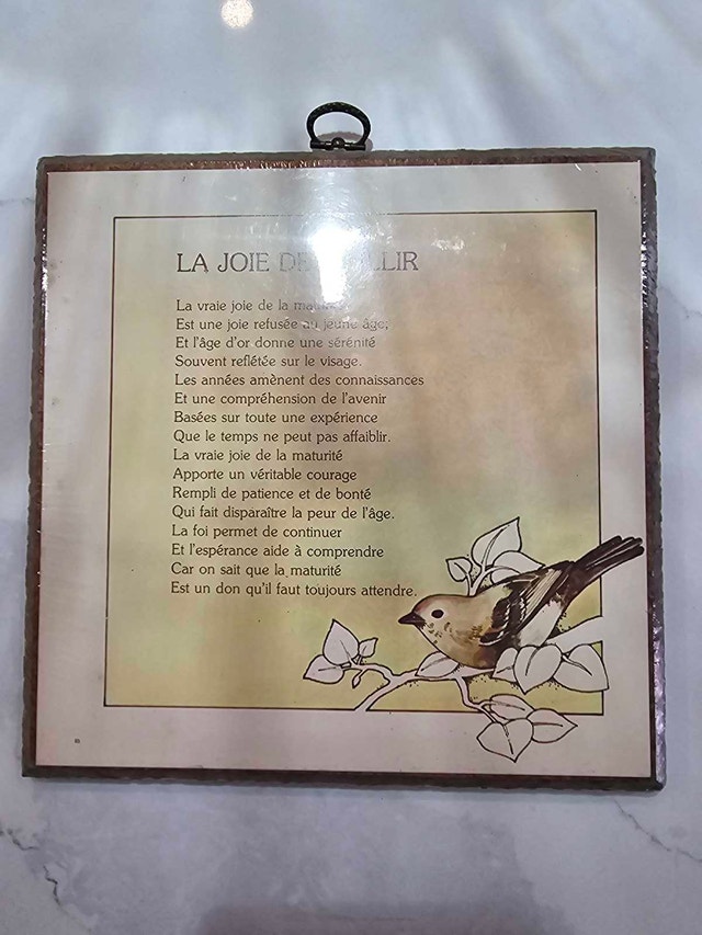 C.M. Paula Wall Plaque