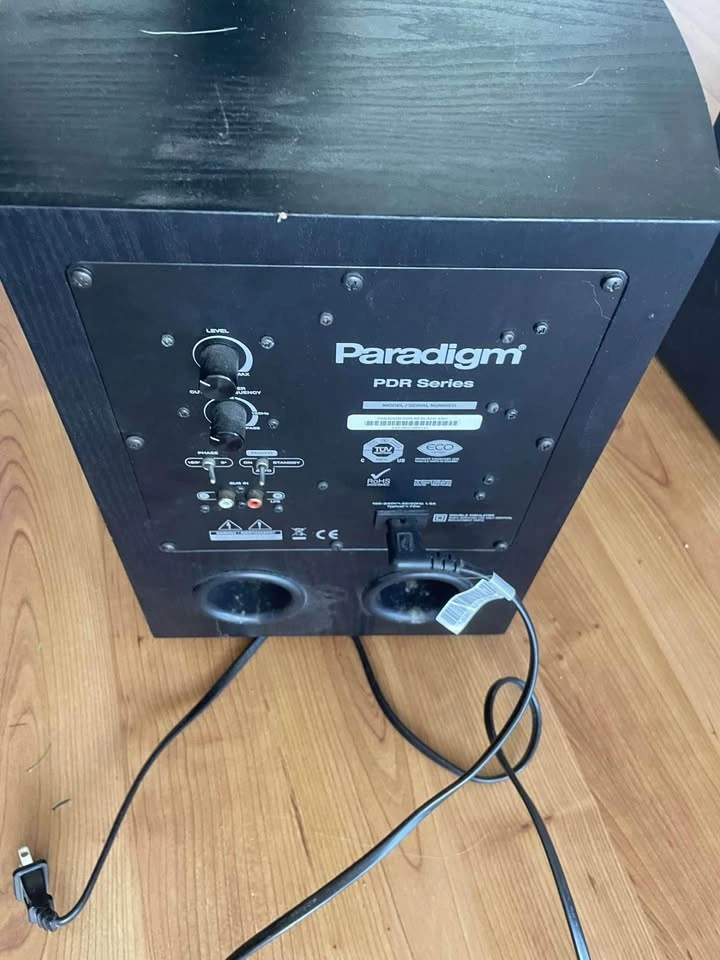 Subwoofer - paradigm pdr80 - photo 2