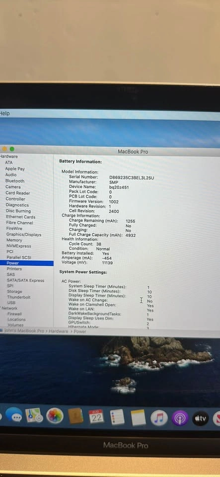 MacBook 2019pro 8/128gb - photo 2