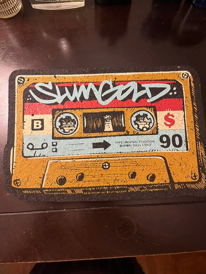 Limited edition Slum Gold ‘Mixtape’ Moodmat - photo 2