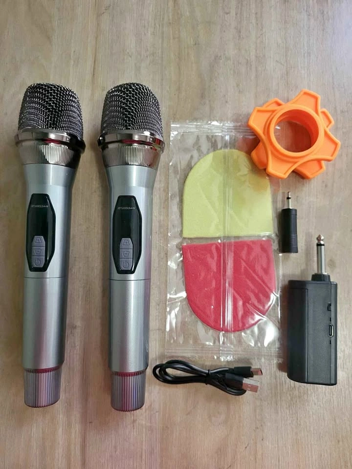 Dual Wireless Rechargeable Microphone